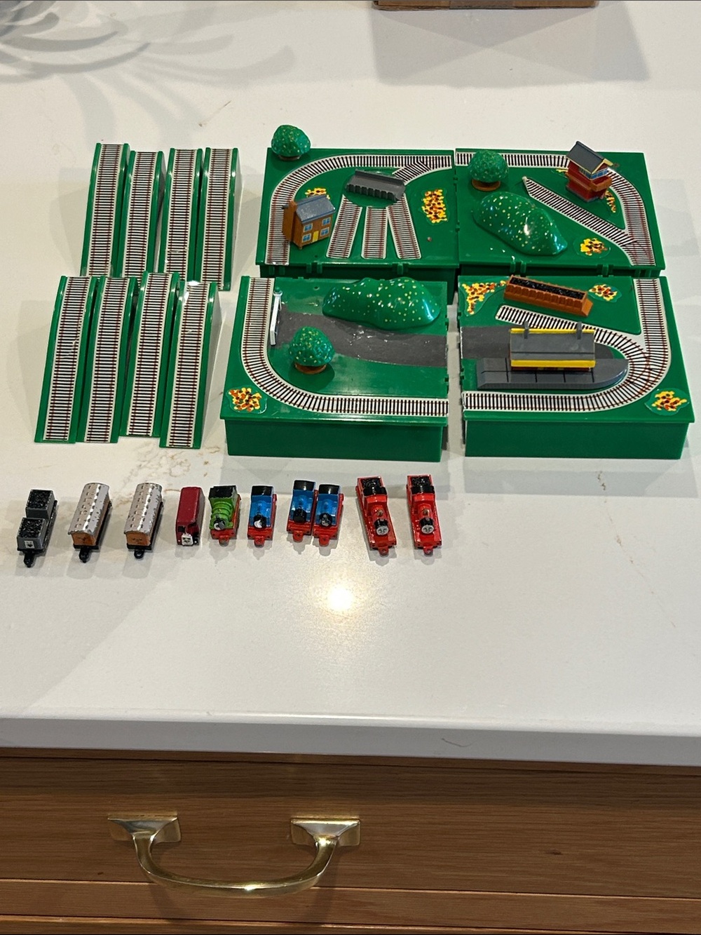 vintage 1990s ERTL "Shining Time Station" miniature adventure playset